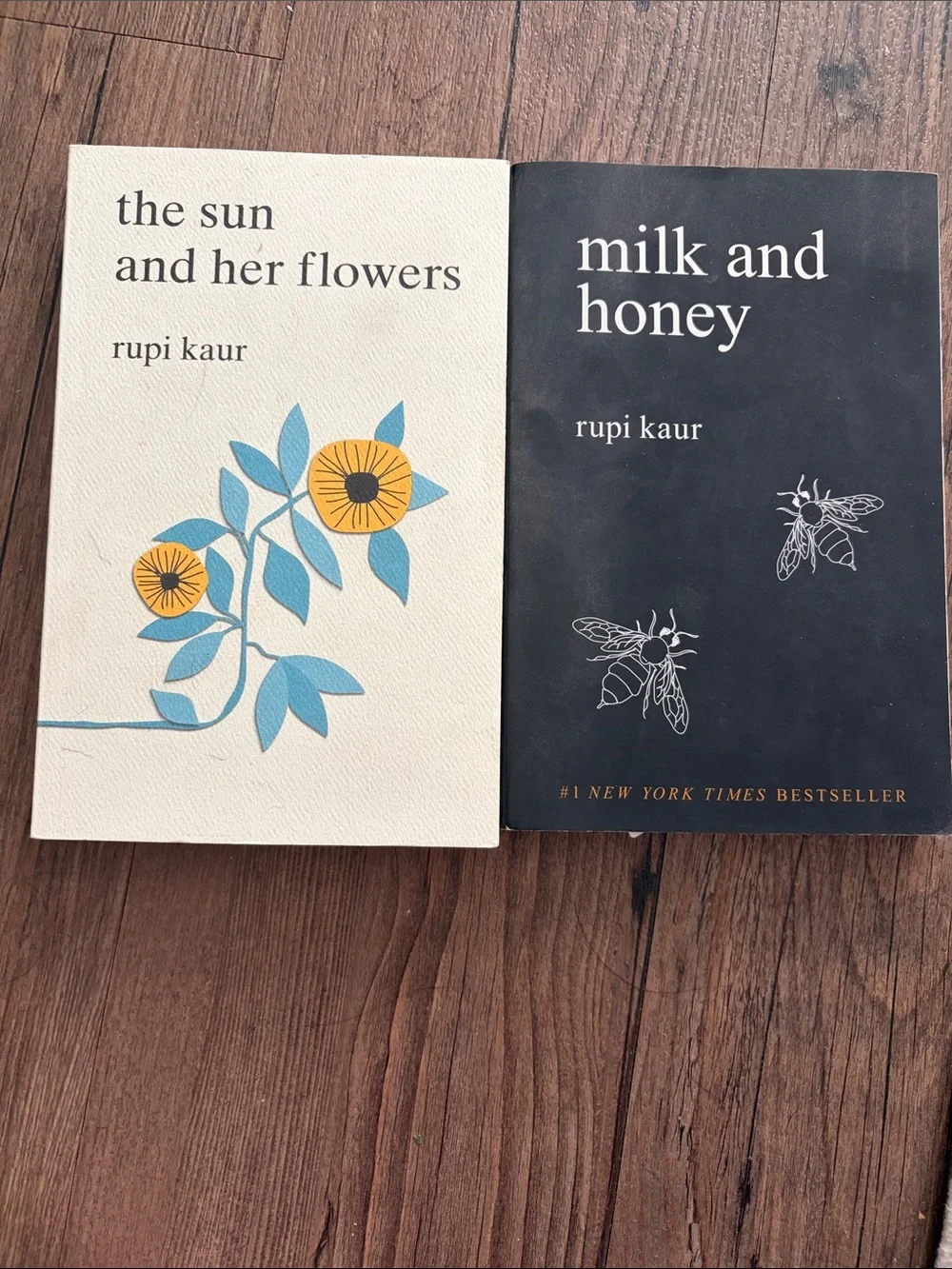 Paperback Poetry Collection - Milk and Honey and The Sun and Her Flowers